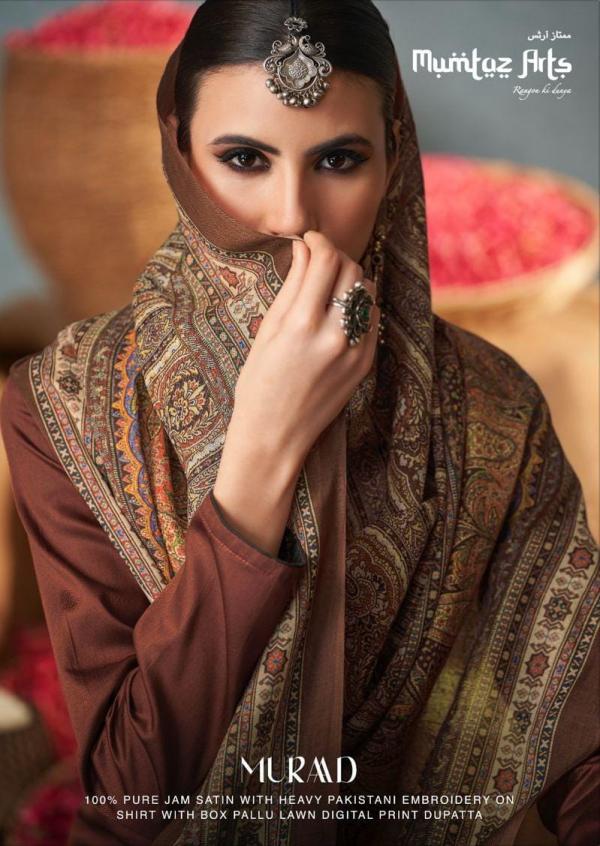 Mumtaz Muraad Heavy Embroidery Pakistani Suit Collection